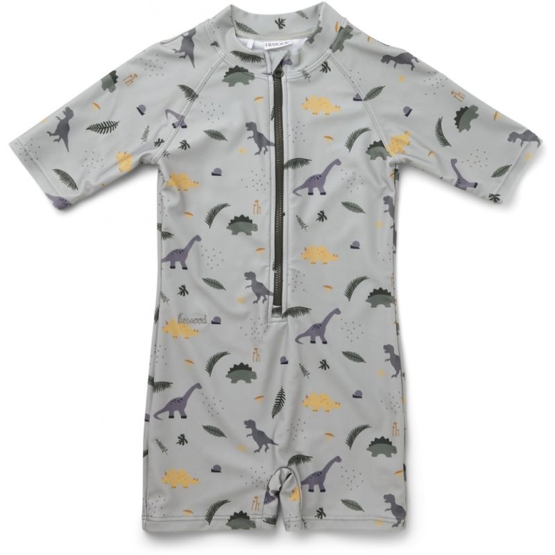 LIEWOOD - Max UV Schwimmanzug Dino Dove Blue
