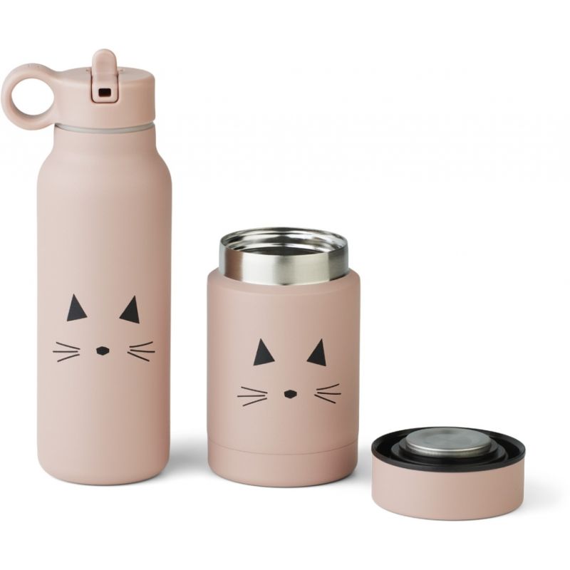 LIEWOOD - Marlow Flasche & Container Set Cat Rose