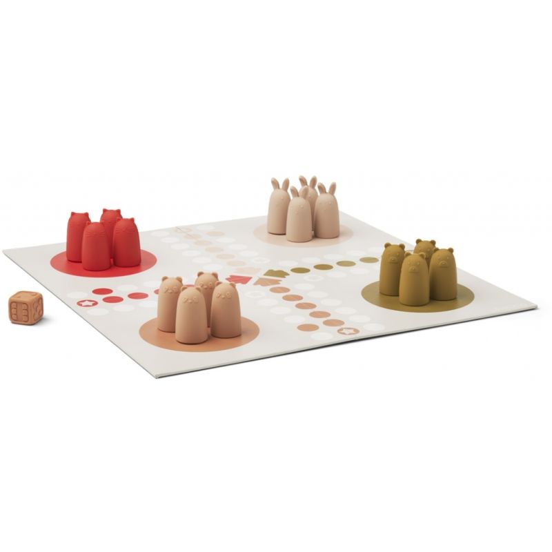 LIEWOOD - Ludo "Eile mit Weile" Spiel Rosa