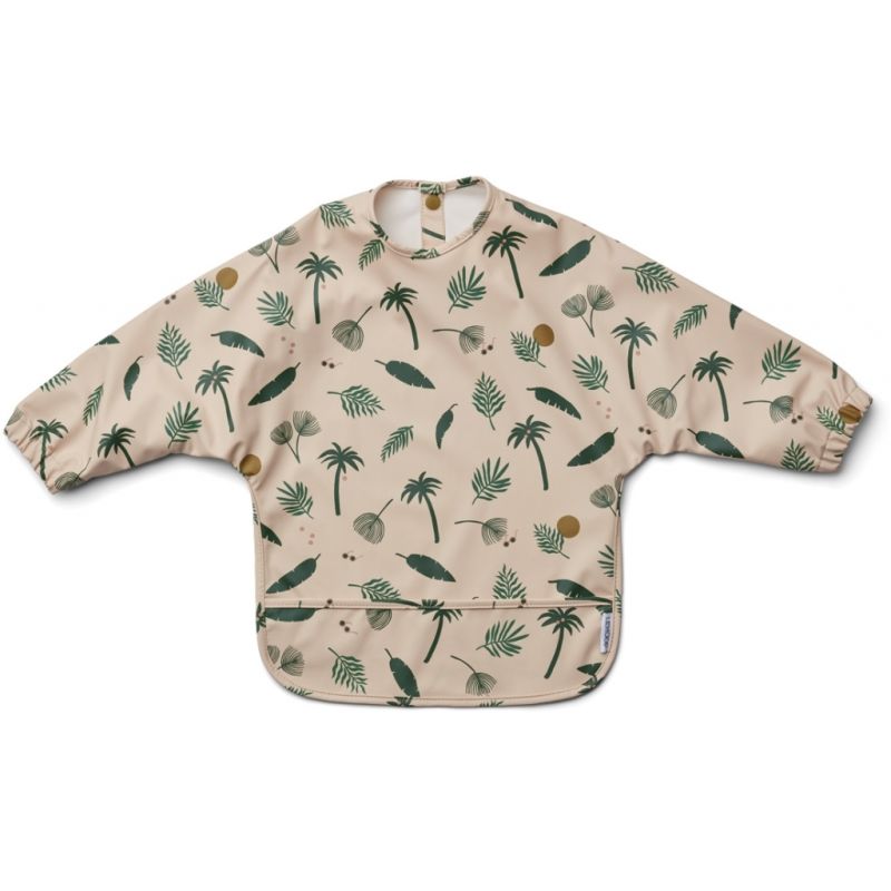 LIEWOOD - Merle Lätzchen Langarm Jungle Blossom Mix