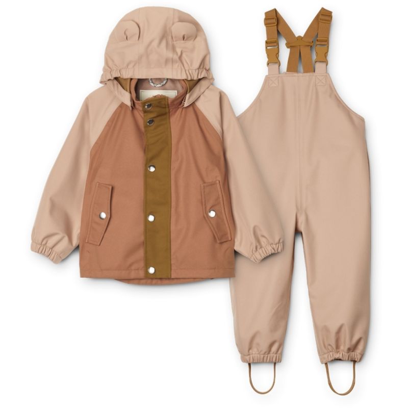 LIEWOOD - Dakota Softshell Regenbekleidungsset Pale Tuscany Multi Mix