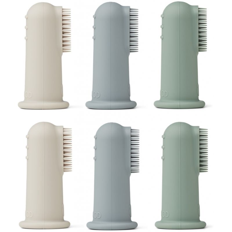 LIEWOOD - Finger Zahnbürste Peppermint Mix