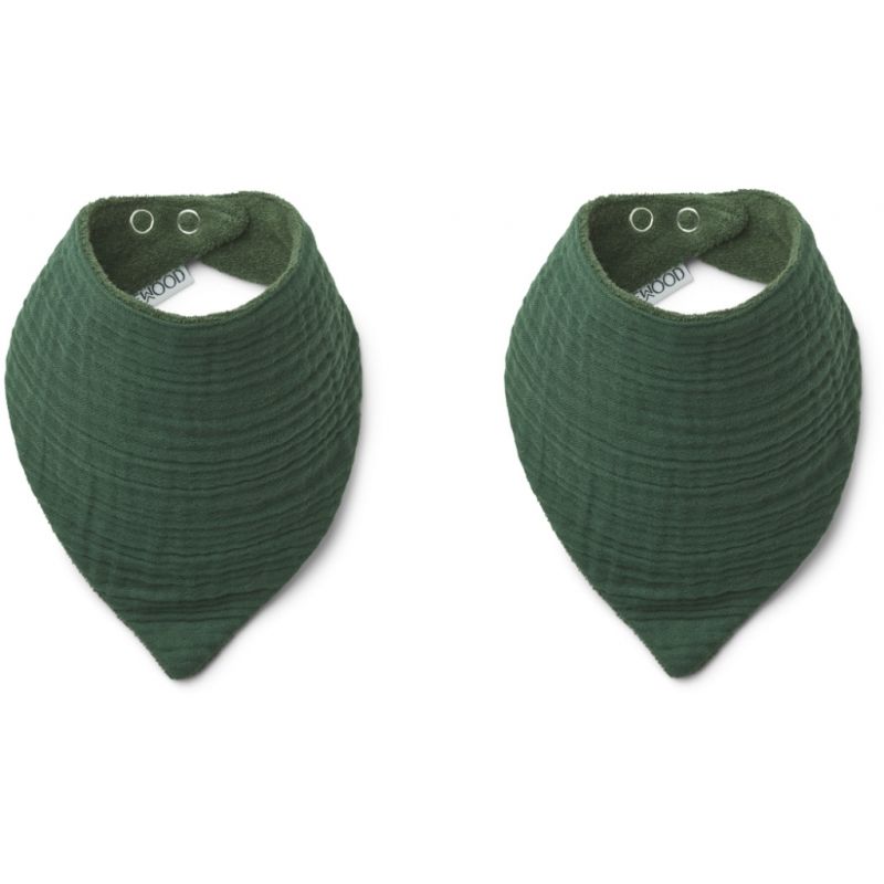 LIEWOOD - Andrea Muslin Sabberlätzchen Set Garden Green