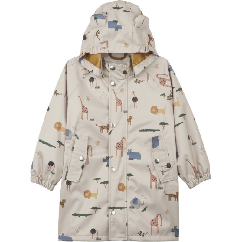 LIEWOOD - Blake langer Regenmantel Safari Mix