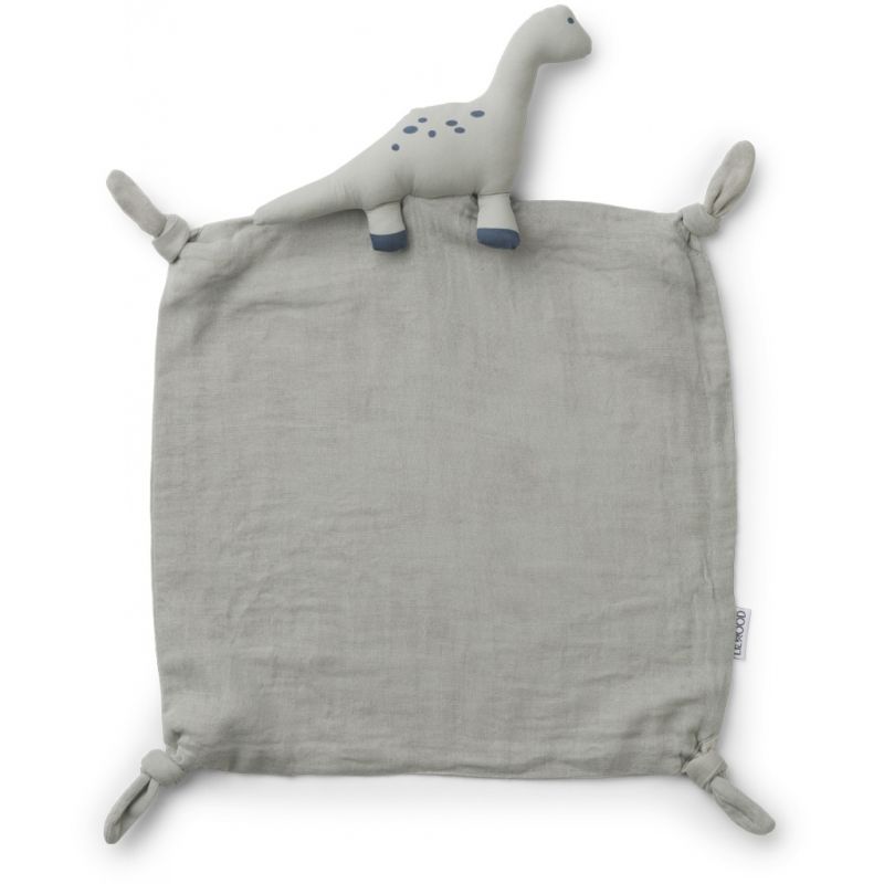 LIEWOOD - Agnete Schmusetuch Dino Dove Blue