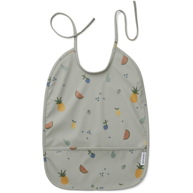 LIEWOOD - Lai Lätzchen Fruit Dove Blue
