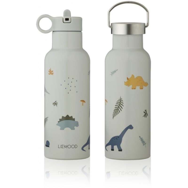 LIEWOOD - Thermo Trinkflasche Neo Dino Dove Blue Mix