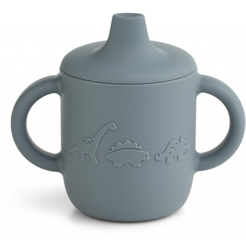 LIEWOOD - Neil Cup Trinklerntasse Dino Whale Blue