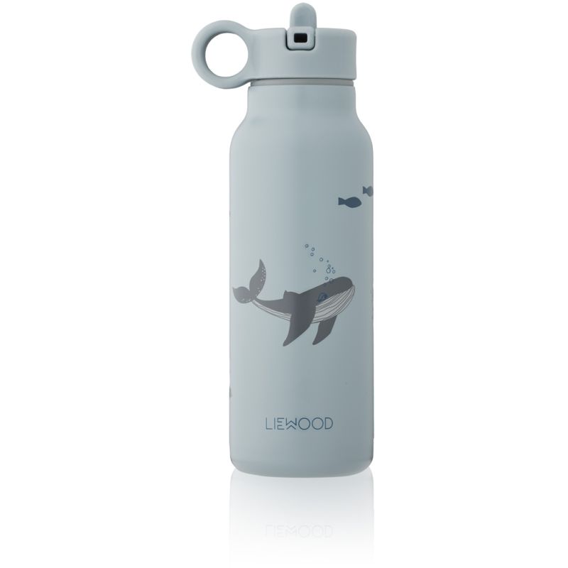 LIEWOOD - Thermo Trinkflasche Falk Sea Creature Blue 350 ml