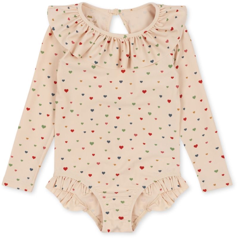 Konges Sløjd - UV Badekleid Manuca Multi Hearts