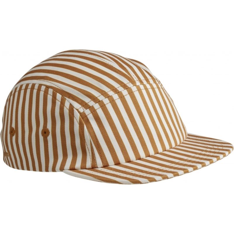 LIEWOOD - Rory Cap Mustard Stripe Creme de la Creme