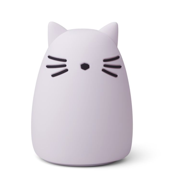 LIEWOOD - Winston Nachtlicht Cat Light Lavender