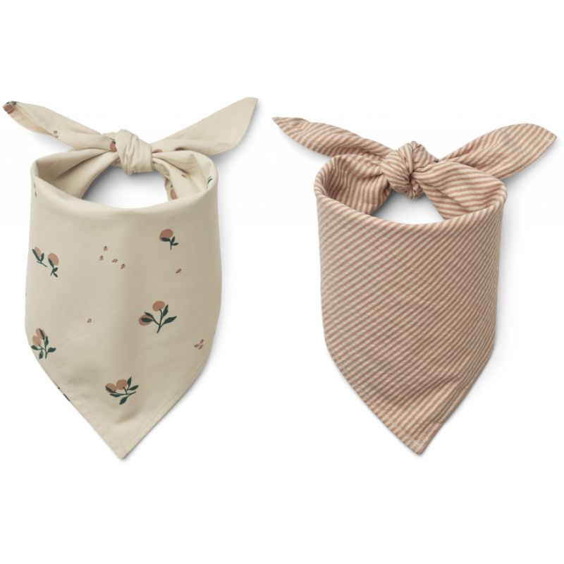 LIEWOOD - Bali Bandana Tücher Peach - Sea Shell Mix