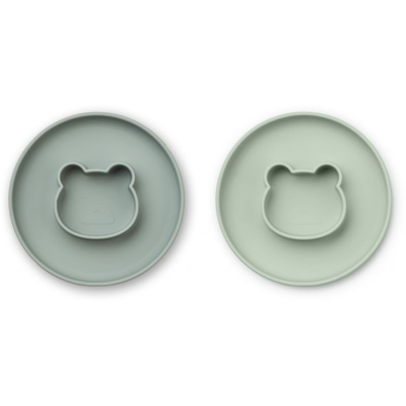 LIEWOOD - Gordon Silikon Schalen Set Mint Mix