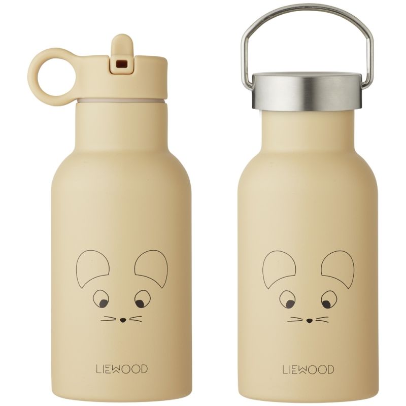 LIEWOOD - Thermo Trinkflasche Anker Mouse wheat yellow