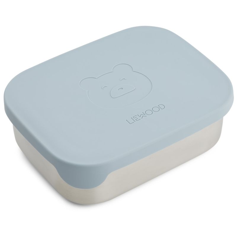 LIEWOOD - Arthur Lunchbox Mr Bear Sea Blue