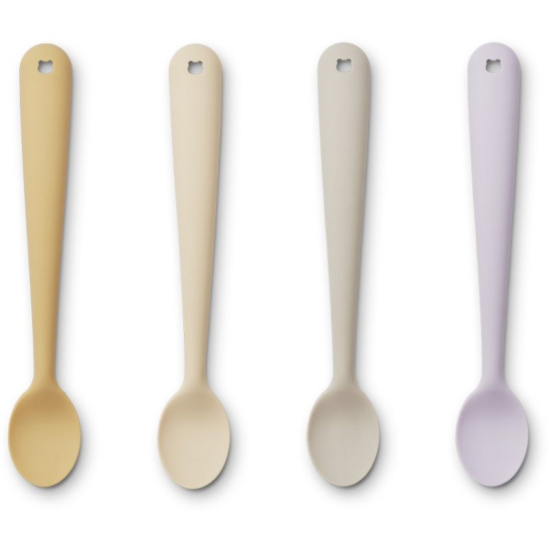 LIEWOOD - 4er Set Babylöffel Jojoba Mix