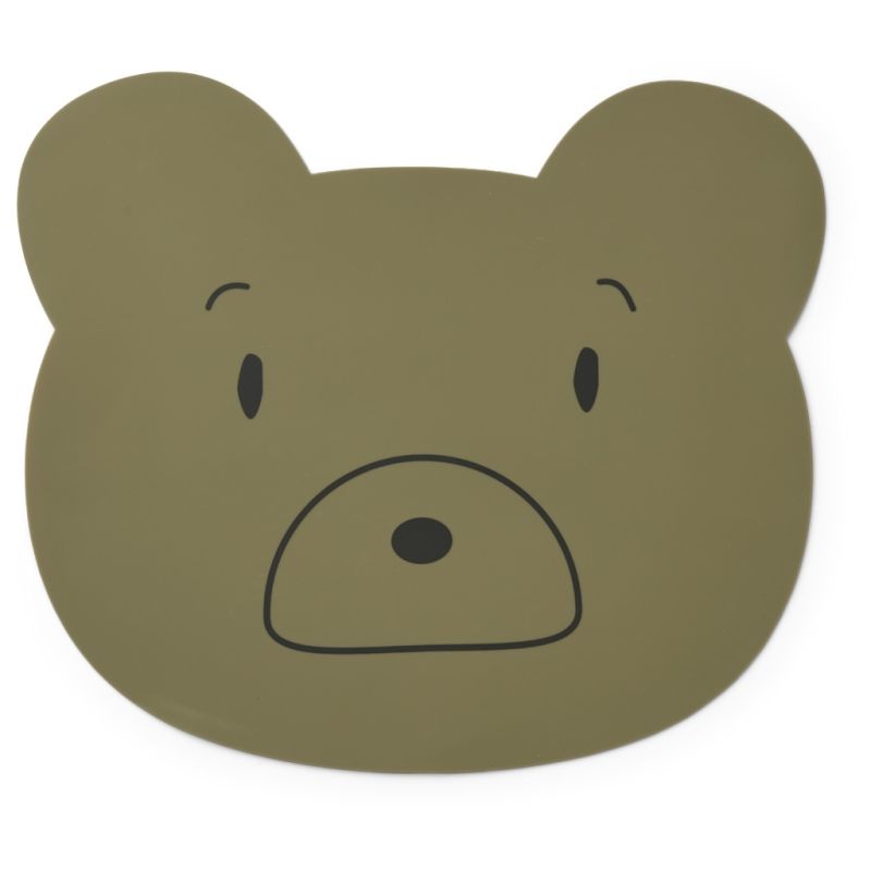 LIEWOOD - Aura Tischset Bear Khaki