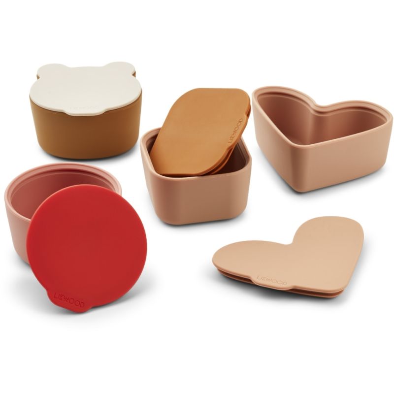 LIEWOOD - Toto Snackbox Set Rose Mix