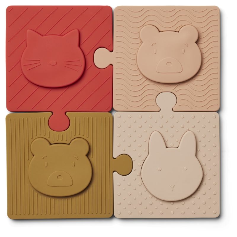 LIEWOOD - Bodil Motorik Puzzle Rose Mix