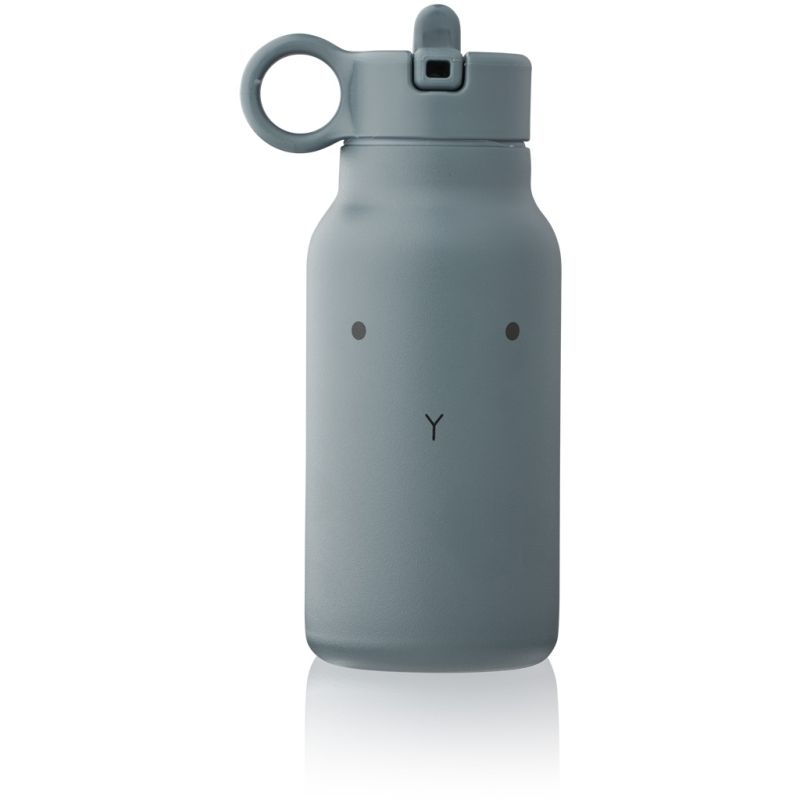 LIEWOOD - Thermo Trinkflasche Falk Rabbit Whale Blue 250 ml