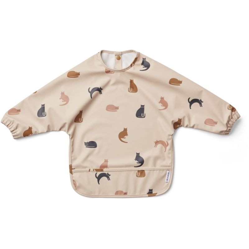 LIEWOOD - Merle Lätzchen Langarm Miau