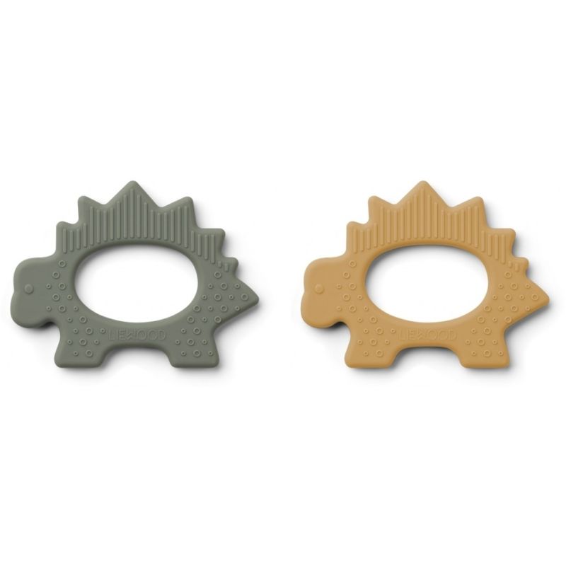 LIEWOOD - Geo Kauringset Dino Faune Green / Yellow Mellow