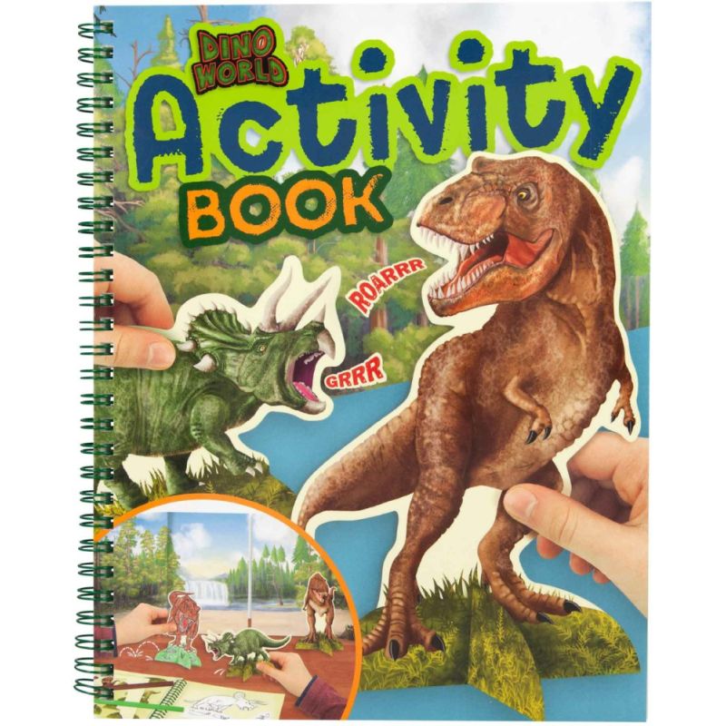 Depesche - Dino World Activity Malbuch