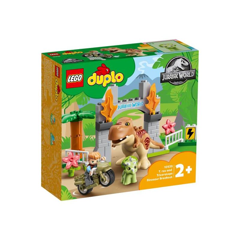 LEGO® Duplo 10939 - Ausbruch des T. rex und Triceratops