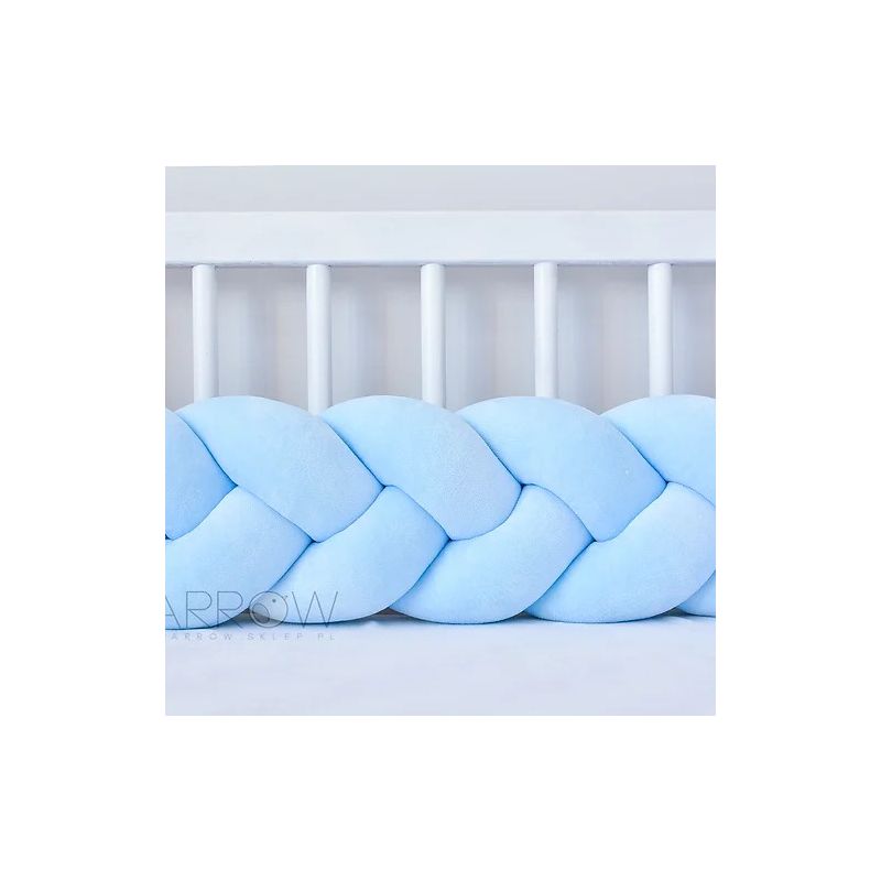 Sparrow - Bettschlange Babyblau