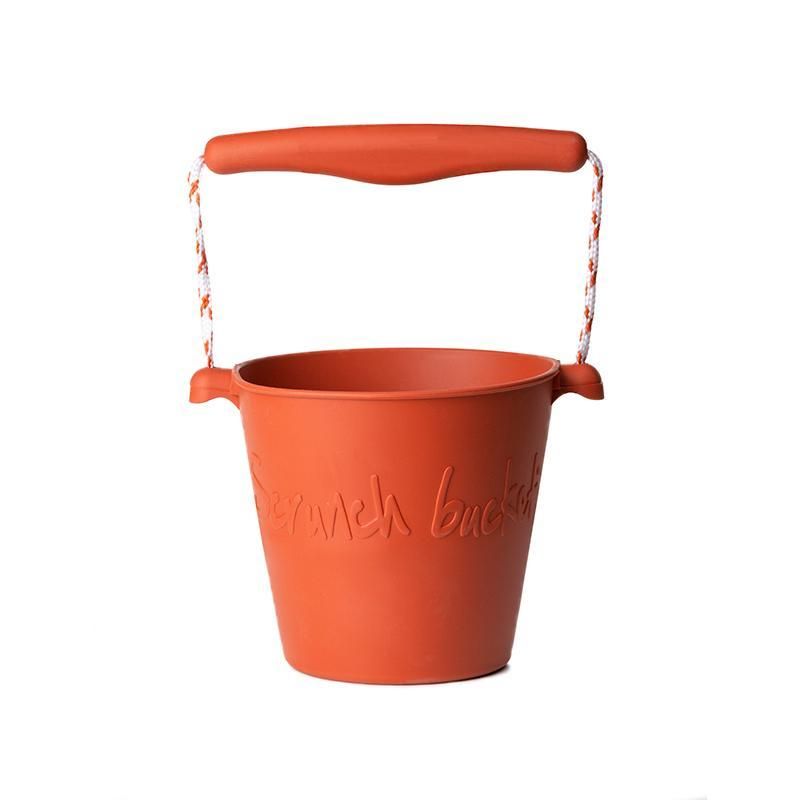 Scrunch - Bucket Faltbarer Eimer Rust Orange