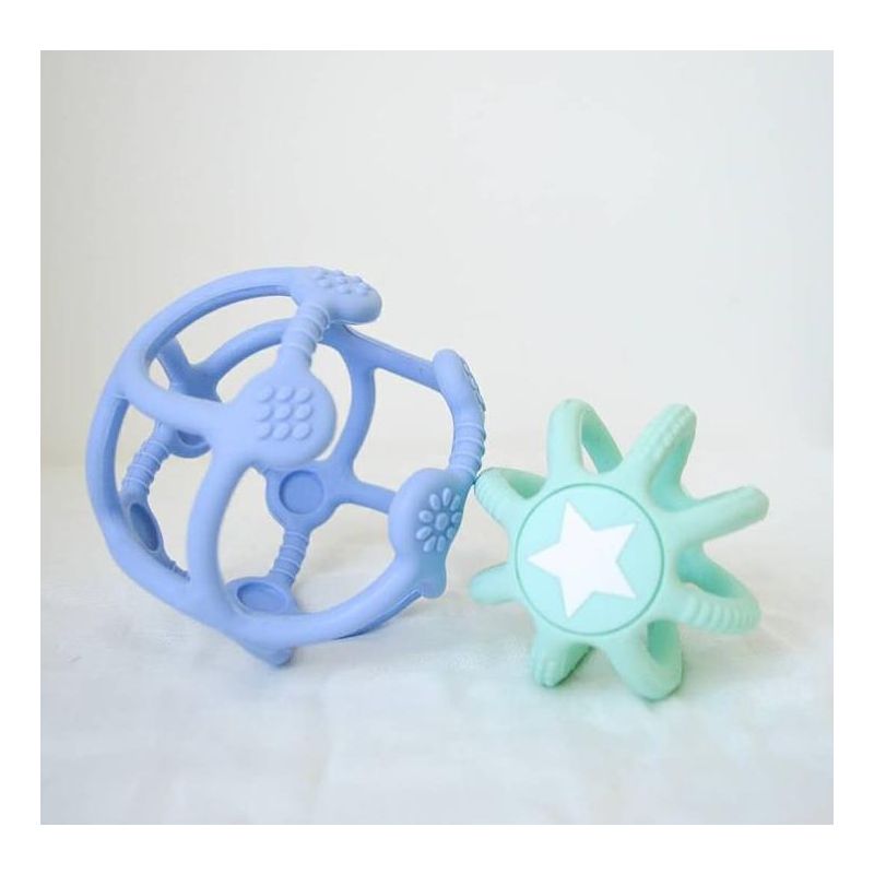 jellystone designs - 2er Set Sensorik Bälle - Blue & Mint