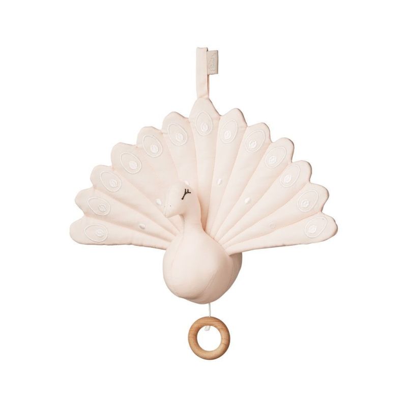 Cam Cam Copenhagen Musik Mobile Pfau hellrosa