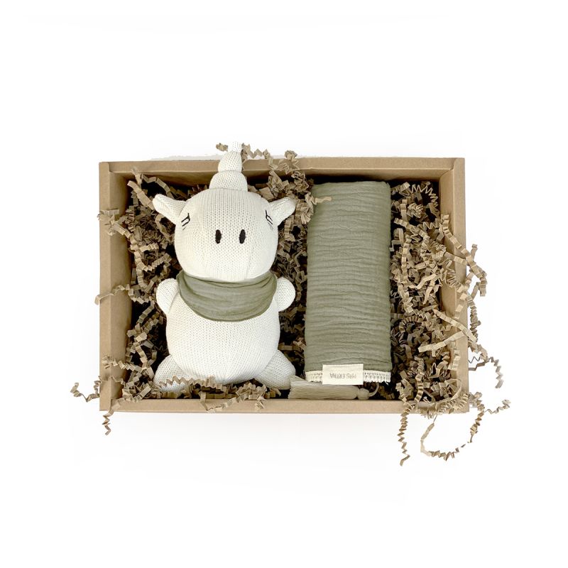 Mrs Ertha - Geschenkbox Unicorno Pearl & Olive