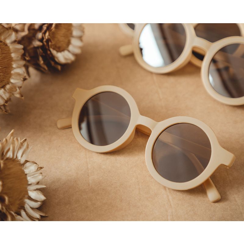 Mrs Ertha - Mama & Papa Sonnenbrille Erwachsene Latte