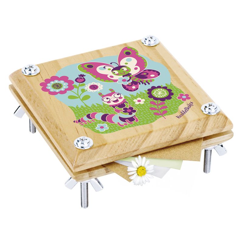 Moses Verlag - Krabbelkäfer kleine Blütenpresse Raupe & Schmetterling