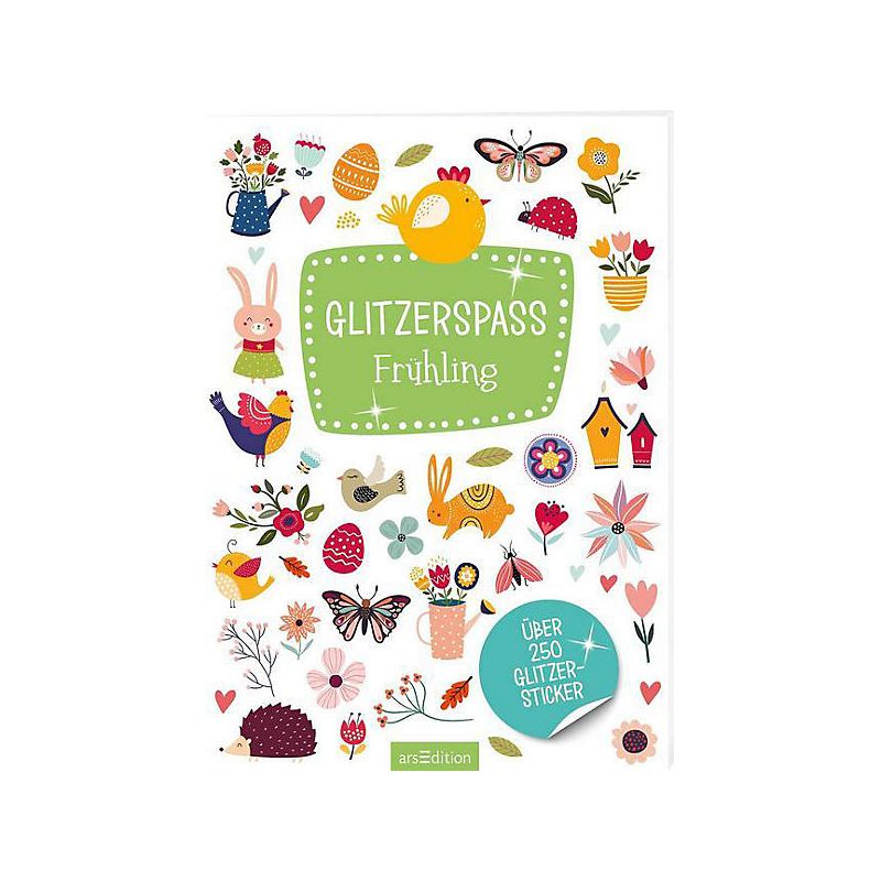 arsEdition - Sticker Glitzerspass Frühling