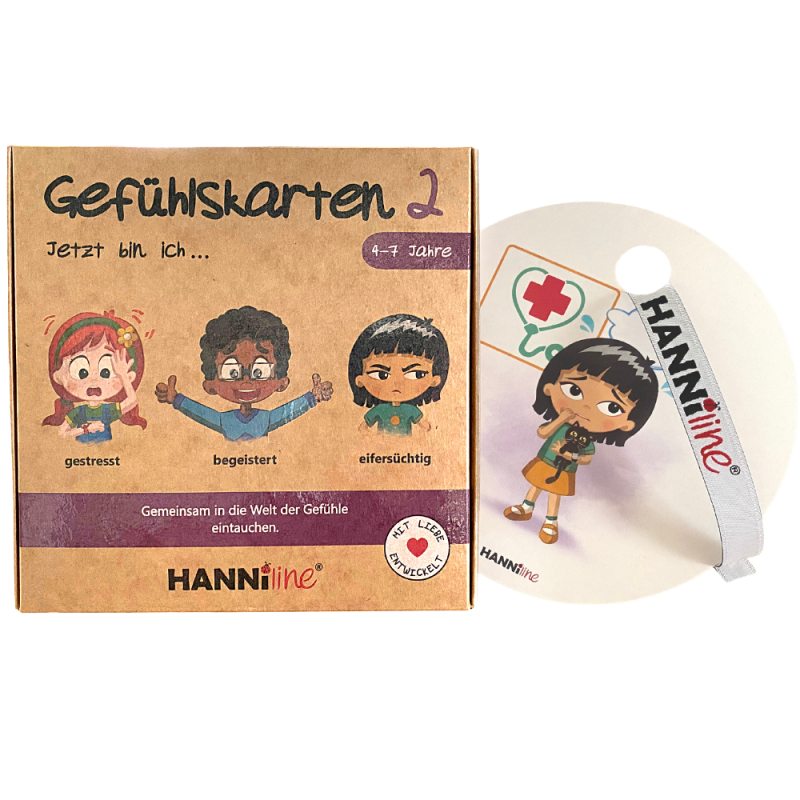 HANNiline - Gefühlskarten Serie 2  (4-7 Jahre)