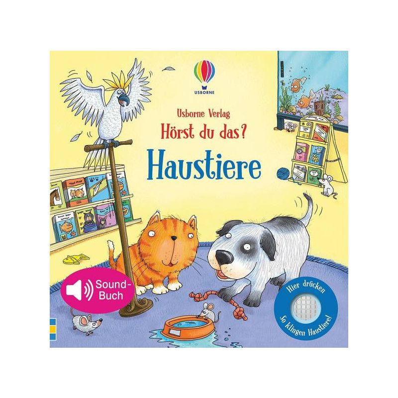 Usborne Verlag -  Hörst du das? Haustiere