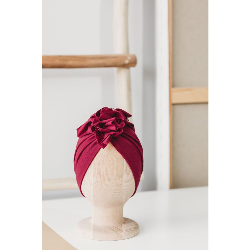 Looks by Luks -  Turban Merino Cherry