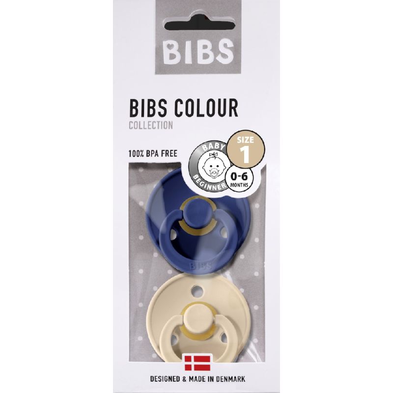 BIBS - Midnight / Vanilla Gr. 2