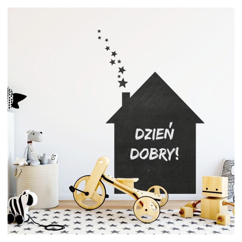 YokoDesign - Kreidetafel Folie Häuschen