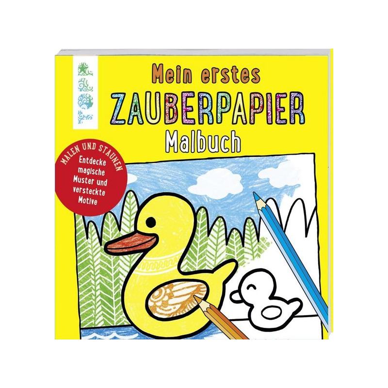 Frech Verlag - Mein erstes Zauberpapier Malbuch