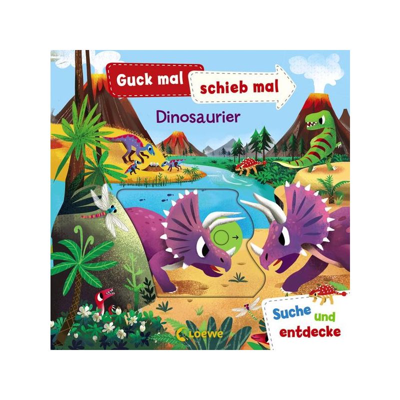 Loewe Verlag - Guck mal, schieb mal! Suche und entdecke - Dinosaurier