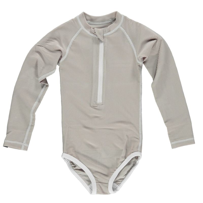 Beach & Bandits - UV Badeanzug Ribbed Sand