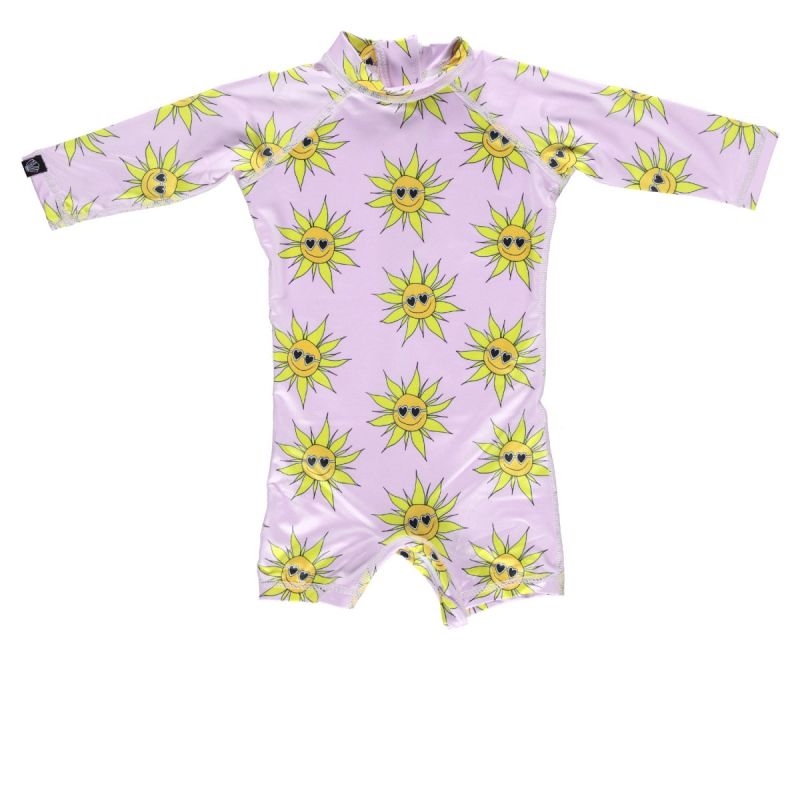 Beach & Bandits - UV Badeoverall Baby Sunny Flower