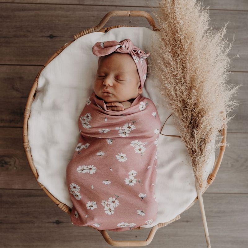 Snuggle Hunny - Daisy Snuggle Puck- Sack mit Stirnband