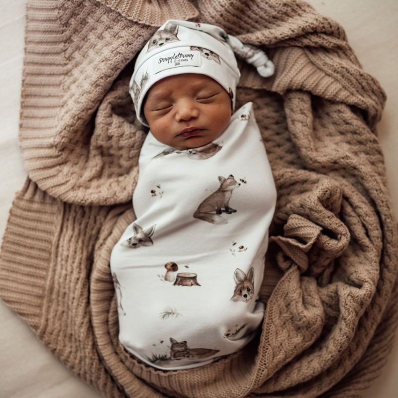 Snuggle Hunny - Fox Snuggle Puck- Sack mit Beanie