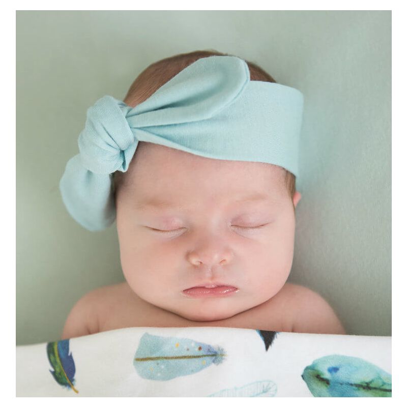 Snuggle Hunny - Merinowolle Haarband spearmint