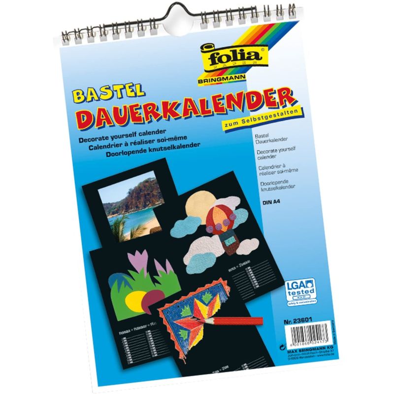 Folia - Bastel-Dauerkalender A4